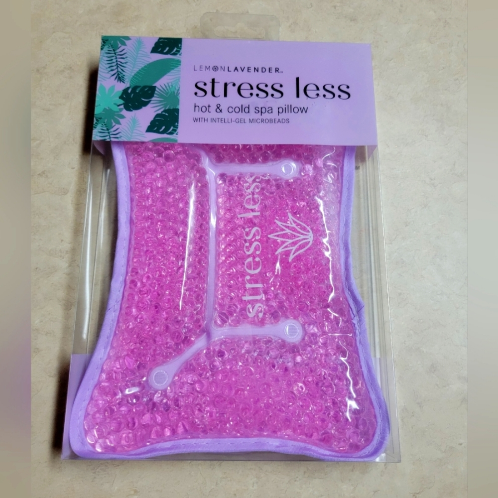 Lemon Lavender stress less hot/cold spa pillow